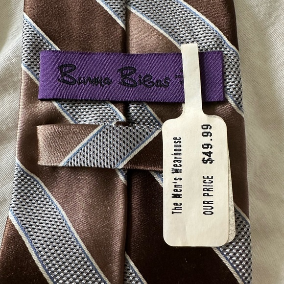 NWT Burma Bibas Men’s Tie - Picture 3 of 5